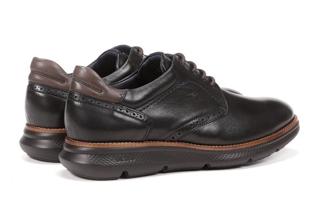 Chaussures Fluchos F1351 Habana Camel - Modèle William - Cuir Véritable - Pour L'hiver