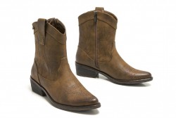Botas camperas Mustang marrón-2