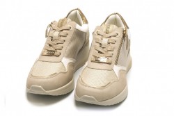 Deportivo casual Mustang 60027 beige cremallera-2