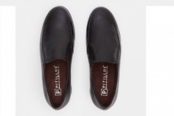 Mocasín básico Pitillos piel negro-2