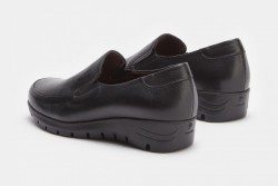 Mocasín básico Pitillos piel negro-3