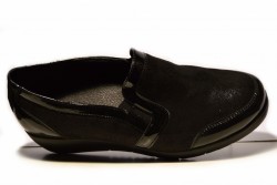 Mocasín Doctor Cutillas licra negro-2