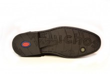 Mocasín Fluchos Piel Negro-3