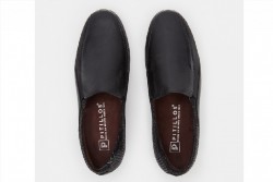Mocasín Pitillos piel lycra negro-2