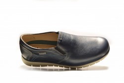 Mocasines Clayan piel azul marino-2