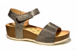 Sandalia cuña brillos plomo-1