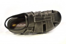 Sandalia hombre Doctor Cutillas piel negro-2