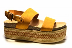Sandalia tiras Refresh amarillo-1