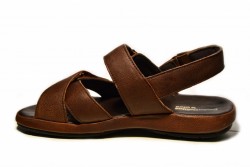 Sandalias Doctor Cutillas hombre piel marrón -3