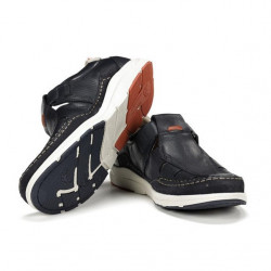 Sandalias Fluchos azul marino hombre peso light-3