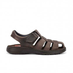 Sandalias fluchos hombre económicas marrones-2