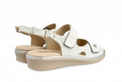 Sandalias Pitillos 6000 velcros plata-3