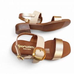 Sandalias tacón bajo planta de gel Sparwoman oh my sandals!-2