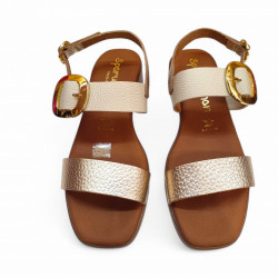 Sandalias tacón bajo planta de gel Sparwoman oh my sandals!-3