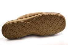 Zapatilla casa destalonada Andinas suela caucho natural taupe-3