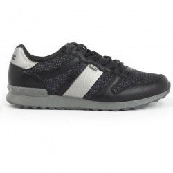 Zapatilla deportiva casual BASS3D negro-1