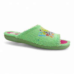 Zapatillas abiertas de verano 'PARIS' verdes-2