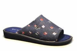 Zapatillas casa abiertas Garzón marino-1