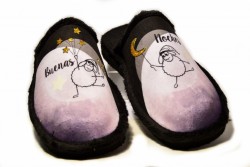 Zapatillas casa Andinas ligeras Buenas noches-1