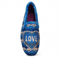 Zapatillas casa cerradas de mujer invierno ecónomicas -2