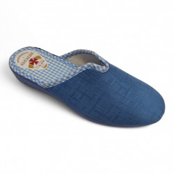 Zapatillas casa entretiempo de lona aguamar-3