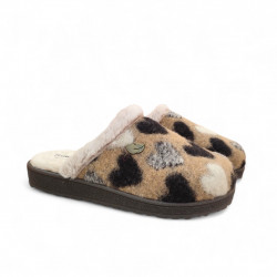 Zapatillas casa flexibles Plumaflex blandas corazones para invierno-3