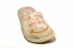 Zapatillas casa La vida me sonrie-1