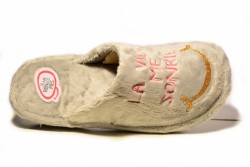 Zapatillas casa La vida me sonrie-2