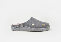 Zapatillas casa Macarena Home estrellas gris-3