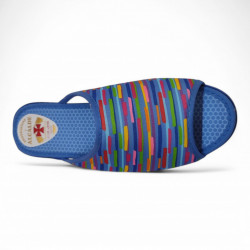 Zapatillas casa mujer abiertas de colores económicas-2