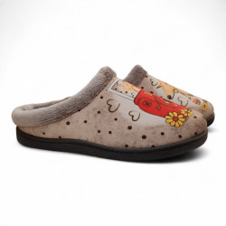 Zapatillas casa Plumaflex caperucita y lobo-2