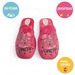 Zapatillas casa Rosa Fuxia espresso ecónomicas para regalar-3