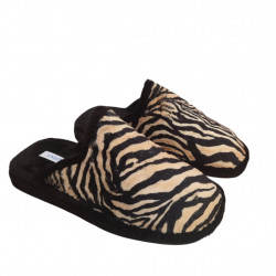 Zapatillas casa tigre animal print Andinas para invierno no pesan-1