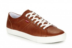 Zapatillas casuales Levi´s Woodward marrón-1