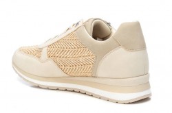 Zapatillas casuales Refresh rafia beige-3