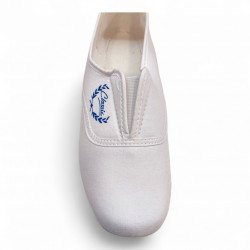 Zapatillas classic aerobic elástico blanco-2