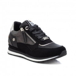 Zapatillas cremallera negras vestir Refresh -2