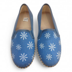 Zapatillas de calle suela esparto de señora económicas-3