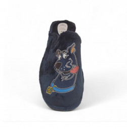 Zapatillas de hombre graciosas para casa con perro divertido-3