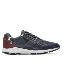 Zapatillas de vestir de hombre refresh con cordones y cremallera-2
