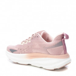 Zapatillas deportivas suela gruesa rosa-3