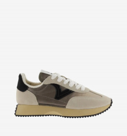 Zapatillas modernas Victoria borreguillo beige -3