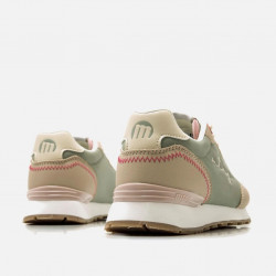 Zapatillas Mustang casuales moda verde-3