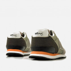 Zapatillas Mustang de vestir verde kaki-3