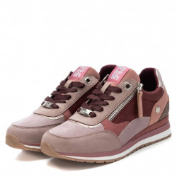Zapatillas nude - burdeos Refresh mujer cremallera -2