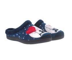 Zapatillas para casa Plumaflex azul luna columpio-2