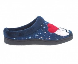 Zapatillas para casa Plumaflex azul luna columpio-3