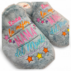 Zapatillas para regalar La Mejor Mama del mundo-3