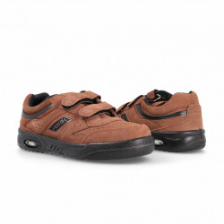 Zapatillas Paredes marrones con velcro Ecology-2