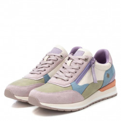 Zapatillas Refresh con cremallera en lila estilo casual-3